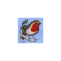 Mouseloft Robin  Cross Stitch Kit With Card And Envelope - 331stl