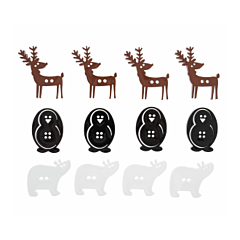 Festive Animal Buttons 50% off!