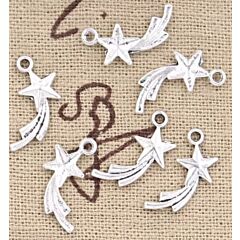 Shooting Star Charm - pack of 4