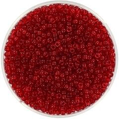 Miyuki Seed Beads 11/0 - Transparent Ruby 10g