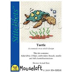 Mouseloft Stitchlets - Turtle - 004-QO2stl